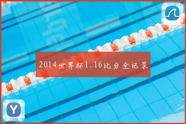 2014世界杯1_16比分全记录